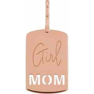 Engravable Mom Charm/Pendant