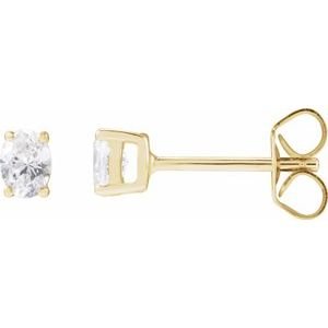 Lab-Grown Diamond Stud Earrings