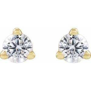 Lab-Grown Diamond Stud Earrings - Image 2