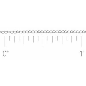 1 mm Curb Chain