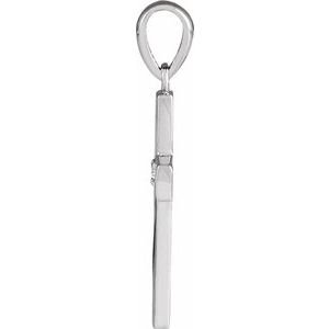 Engravable Cross Necklace or Pendant - Image 2