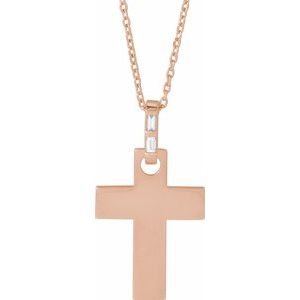 Accented Cross Necklace or Pendant - Image 3