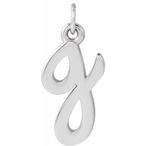 Petite Initial Necklace or Pendant