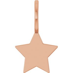 Engravable Star Charm/Pendant