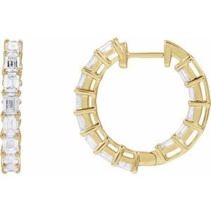 Inside-Outside Hoop Earrings