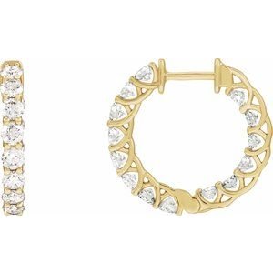 Inside-Outside Hoop Earrings