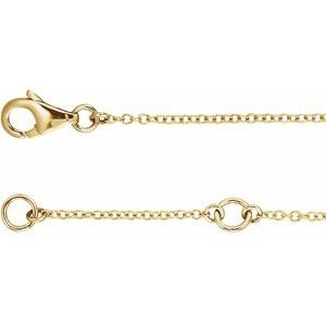 Sideways Double Cross Necklace - Image 3