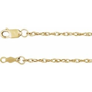 1.25 mm Rope Chain - Image 2