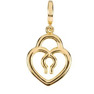 Heart Lock Charm/Pendant