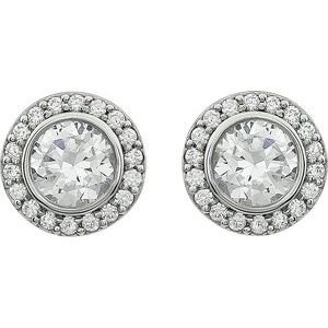 Halo-Style Earrings - Image 2