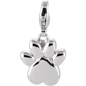 Charming Animals® Paw Print Charm/Pendant