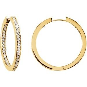 Inside-Outside Hoop Earrings