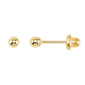 Ball Stud Inverness® Piercing Stud Earrings - Image 2