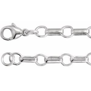 5.3 mm Paperclip-Style Chain