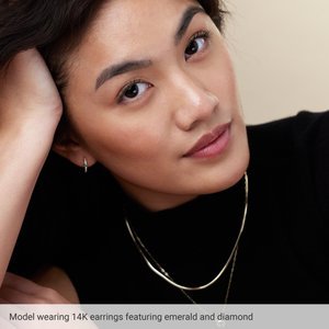 Accented Hoop Earrings - Image 3