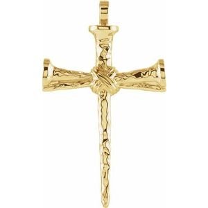 Nail Cross Pendant