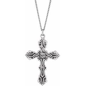 Fancy Cross Necklace