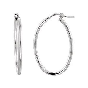 Tube Hoop Earrings