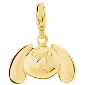 Charming Animals® Floppy Ear Dog Charm/Pendant