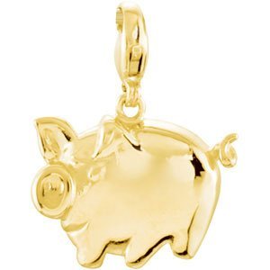 Charming Animals® Pig Charm/Pendant