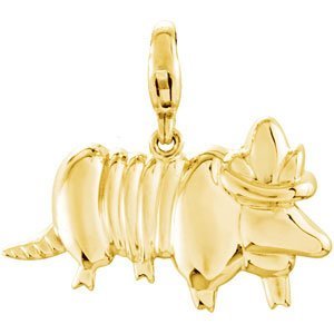 Charming Animals® Armadillo Charm/Pendant