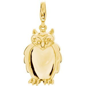 Charming Animals® Owl Charm/Pendant