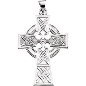 Celtic-Inspired Cross Necklace or Pendant - Image 2
