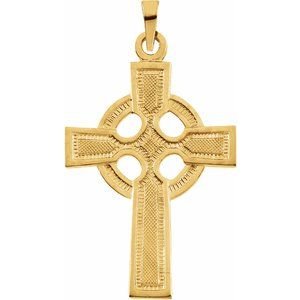 Celtic-Inspired Cross Necklace or Pendant - Image 2