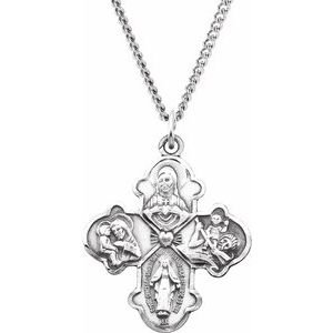 Four-Way Cross Necklace