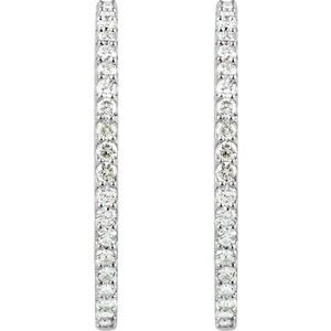 Inside-Outside Hoop Earrings - Image 2