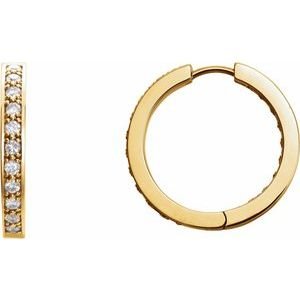 Inside-Outside Hoop Earrings