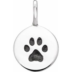 Paw Print Charm/Pendant