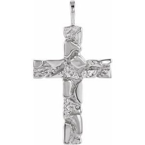 Nugget Cross Pendant