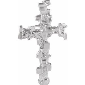 Nugget Cross Pendant