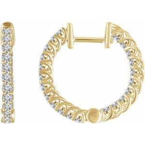 Inside-Outside Hoop Earrings
