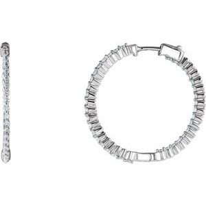 Inside-Outside Hoop Earrings