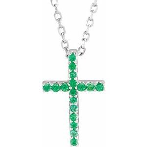 Petite Cross Necklace or Pendant