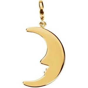 Crescent Moon Charm/Pendant