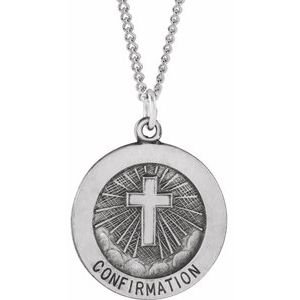 Confirmation Medal Necklace or Pendant