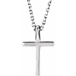 Petite Cross Necklace or Pendant - Image 3