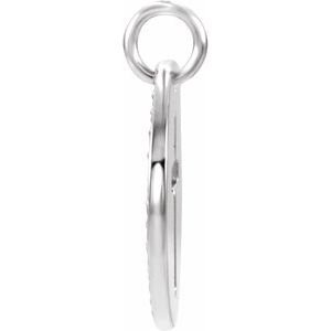 Accented Pierced Cross Necklace or Pendant - Image 2