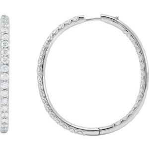Inside-Outside Hoop Earrings