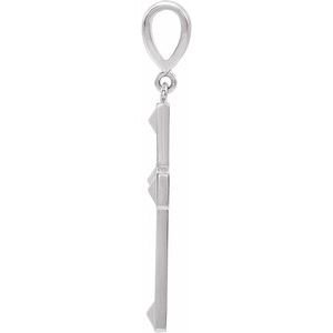 Geometric Cross Necklace or Pendant - Image 2