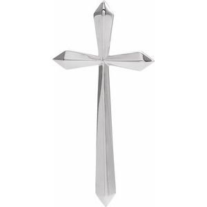 Elongated Cross Necklace or Pendant