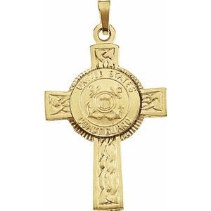 U.S. Coast Guard Cross Pendant