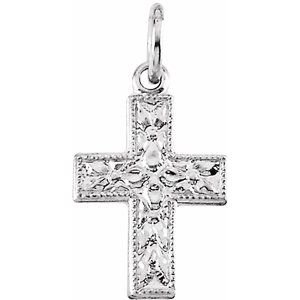 Floral Cross Pendant