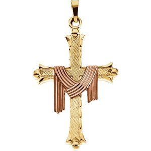 Cross with Robe Pendant