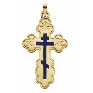 Orthodox Cross Pendant