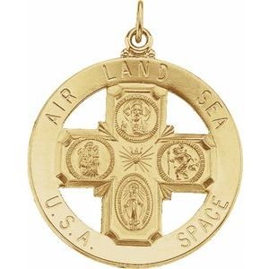 St. Christopher Four-Way Medal