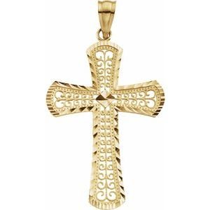 Fancy Cross Pendant